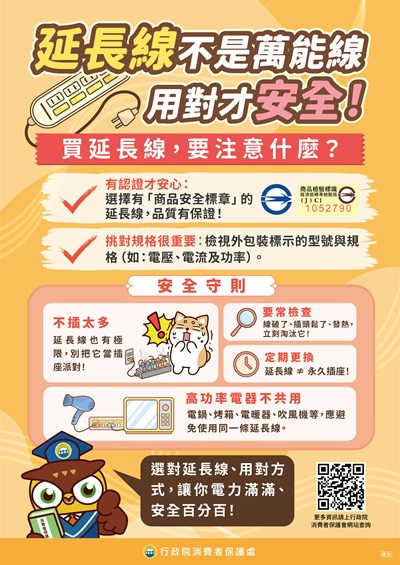 延長線不是萬能線_A1直式海報