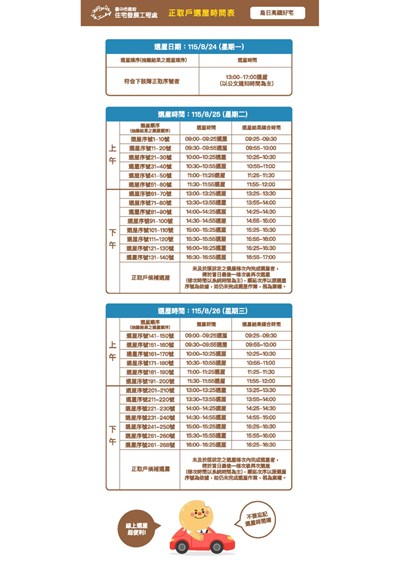 烏日高鐵_選屋時間表